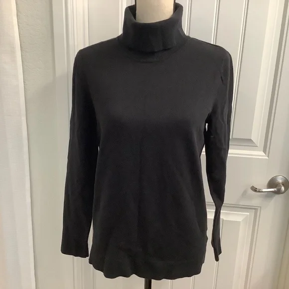 Liz Claiborne Sweaters Liz Claiborne Black Turtleneck Poshmark
